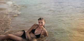 woman wearing a bikini
