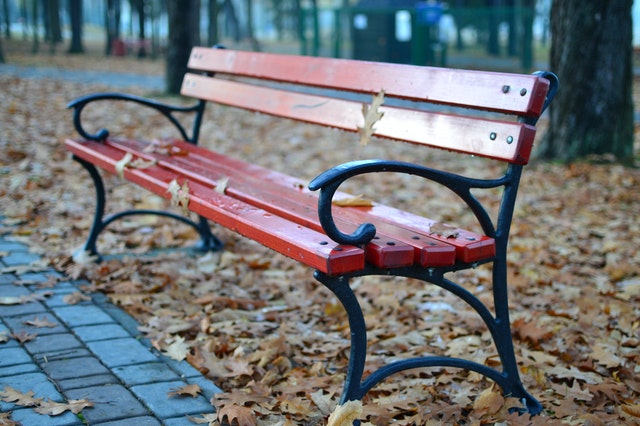 Outdoor benches popular